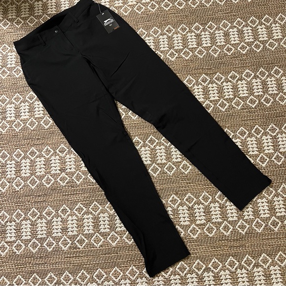 Slazenger Pants - NWT Slazenger 0 Golf Black Button Closure Tech Pants Women's